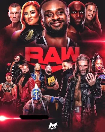 WWE Monday Night Raw 18th April (2022)